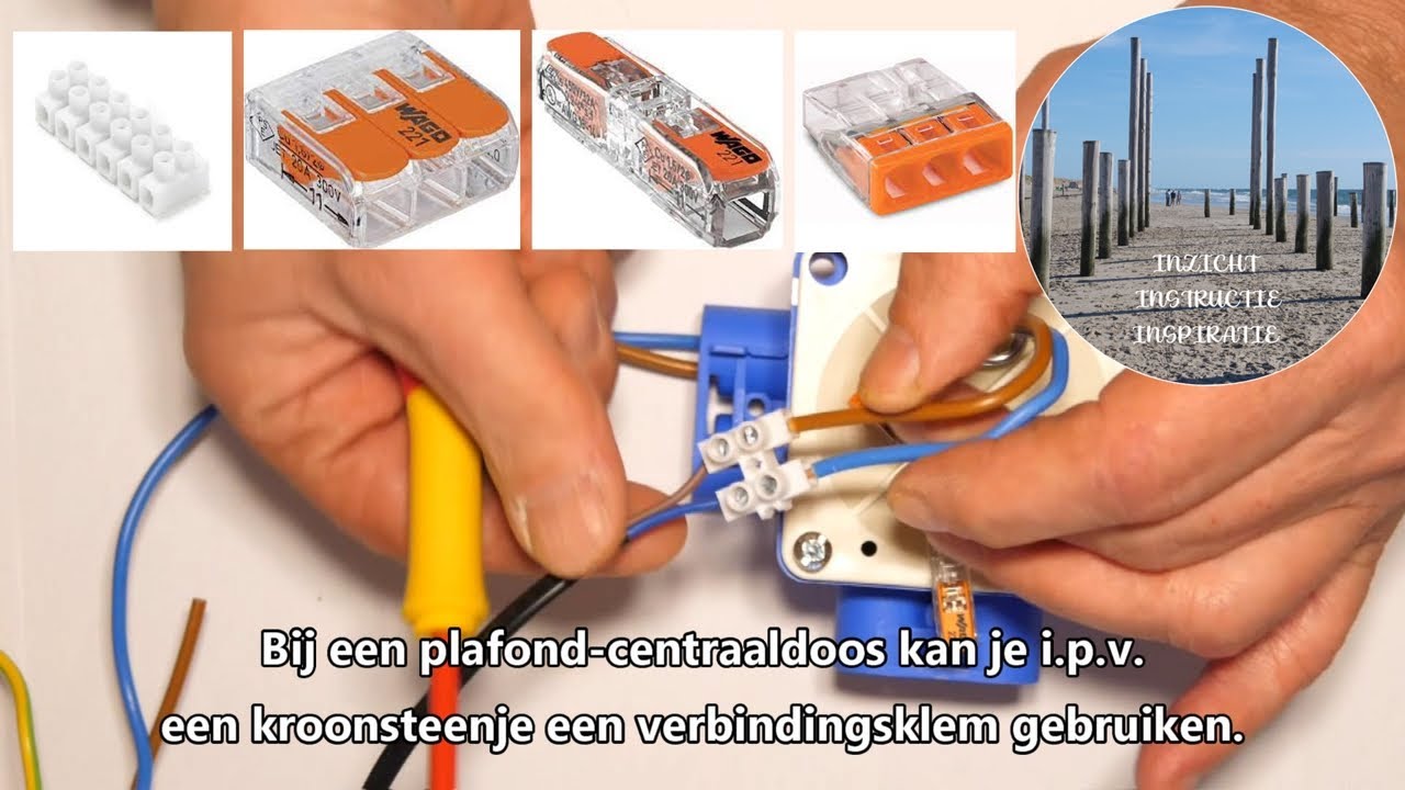 Kroonsteentje? Verbindingsklem? Doorvoer connector? Lasklem? Wago 221 serie!