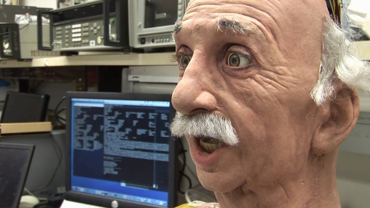 Einstein Robot - UCSD Machine Perception Laboratory
