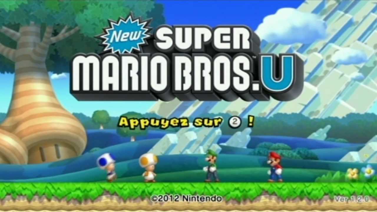 New Super Mario Bros U - Présentation