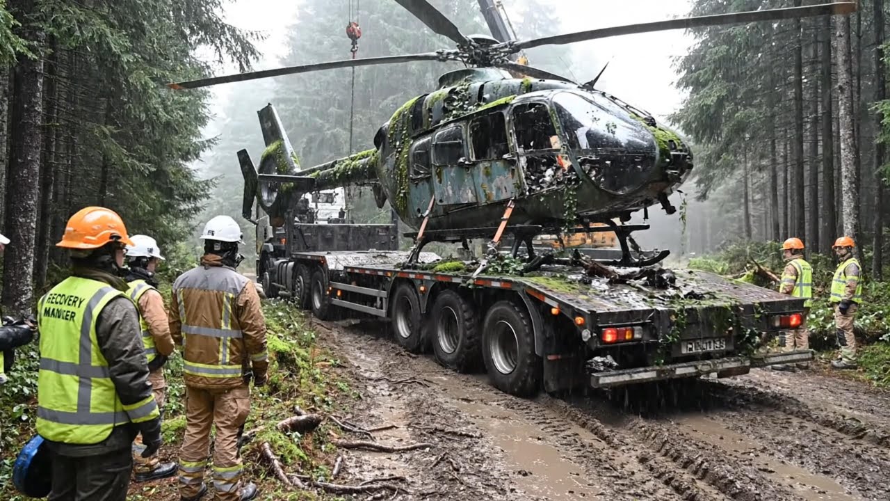 Abandoned Eurocopter EC135 Helicopter Found in Deep Jungle | Full Restoration
