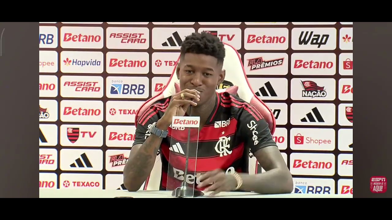 VITÃO QUEBRA O SILÊNCIO no Flamengo e SURPREENDE na primeira entrevista.#flamengo  #vitão 