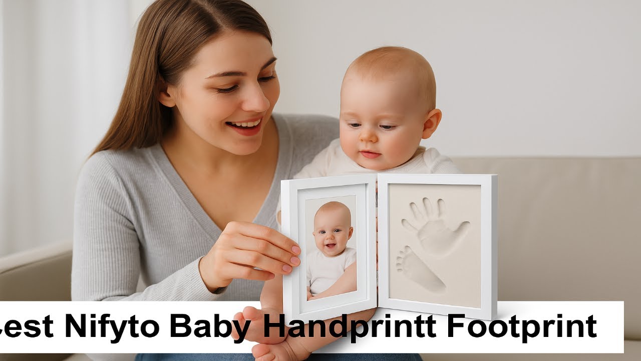 👶 Nifyto Baby Handprint Footprint Ornament Keepsake Maker Kit | Best Nifyto Baby Handprint Footprint