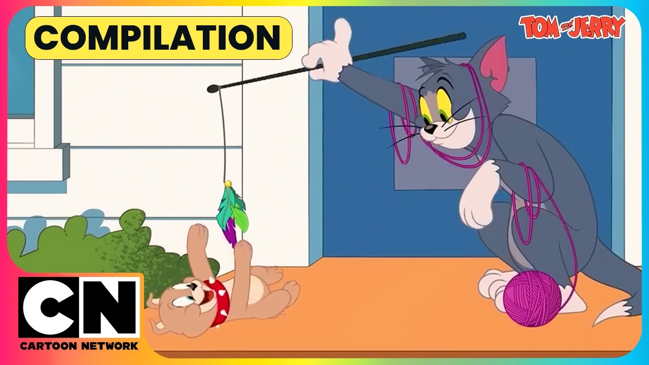 Tyke Forgot Spike?!🐶| Tom & Jerry🤩| Cat & The Mouse Cartoon✨| @cnindia​