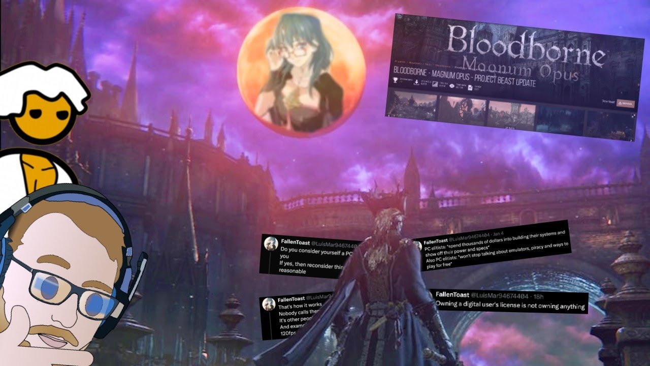 Console Fanboy Rages at Bloodborne Running at 120fps on PC - 