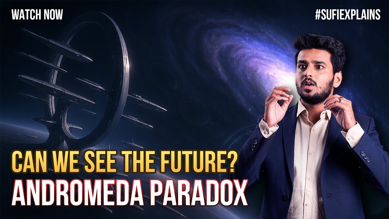 Andromeda Paradox: This Physics Paradox Will Break Your Brain! Einstein vs Penrose| sufitramp