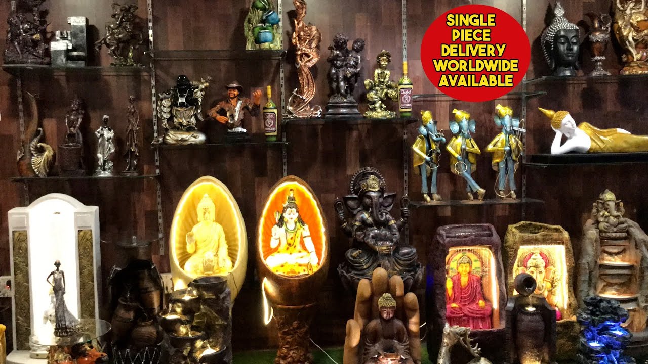 HOME DECORATIVE ITEMS ( WATER FOUNTAINS, WATER BUDDHA STATUE, FLOWERS VASES & MORE ) RITHALA, DELHI