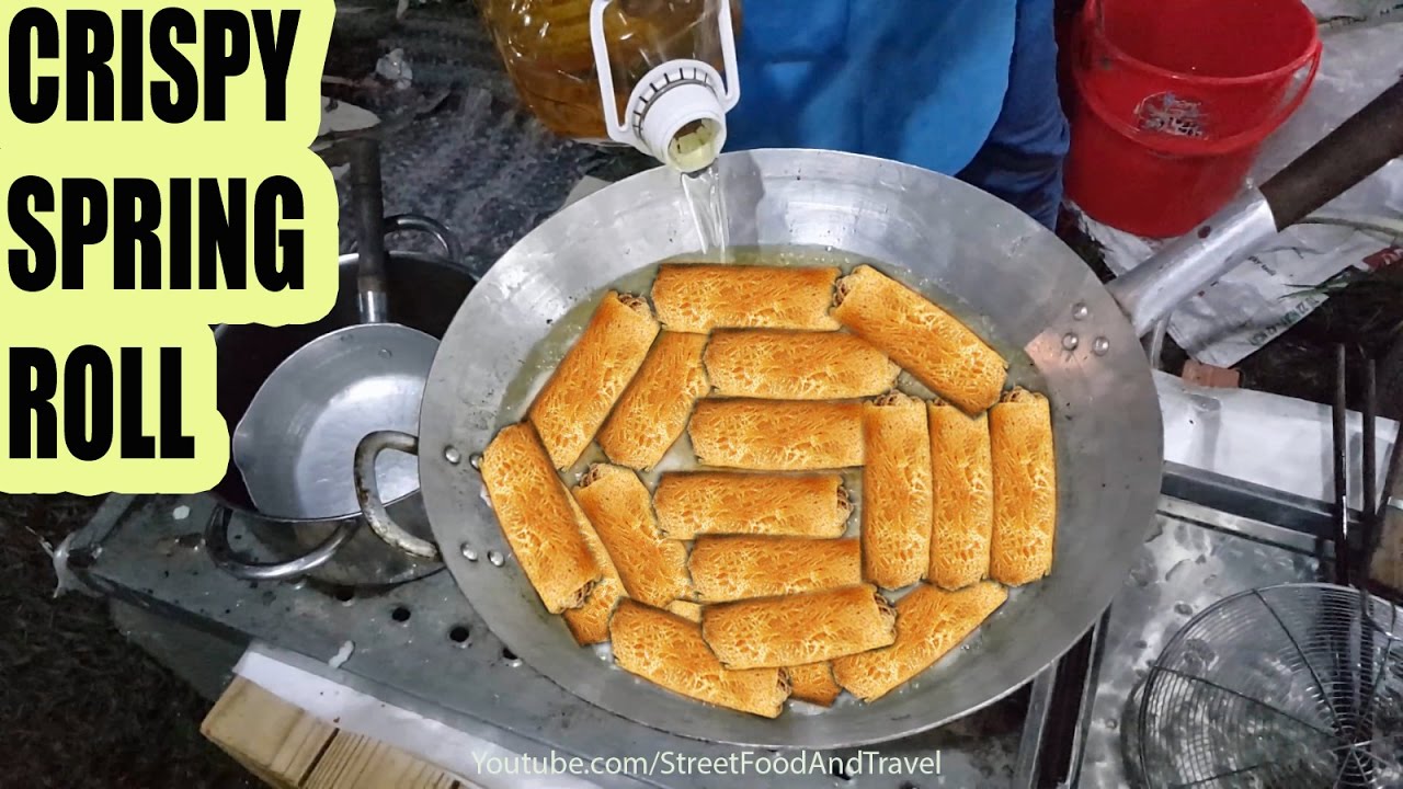 VIETNAM STREET FOOD - Delicious CRISPY SPRING ROLL - Cha Gio Re