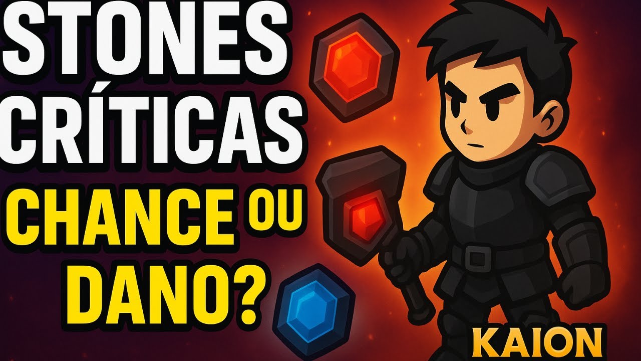 MELHORES STONES CRÍTICAS no Kaion Tale 🔥 Qual Usar em Cada Classe?