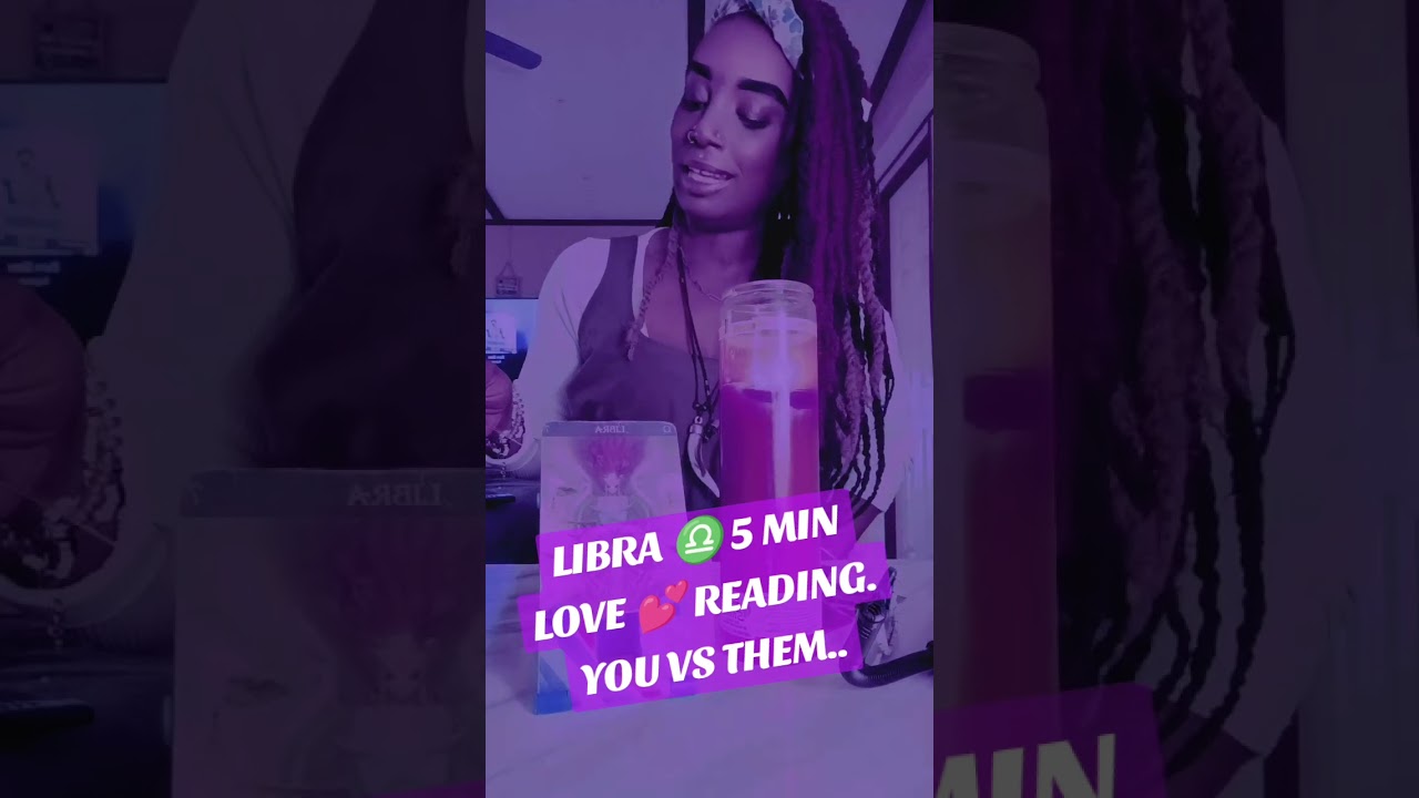 LIBRA ♎ 5 MIN LOVE ❤️ READING. YOU VS THEM. 