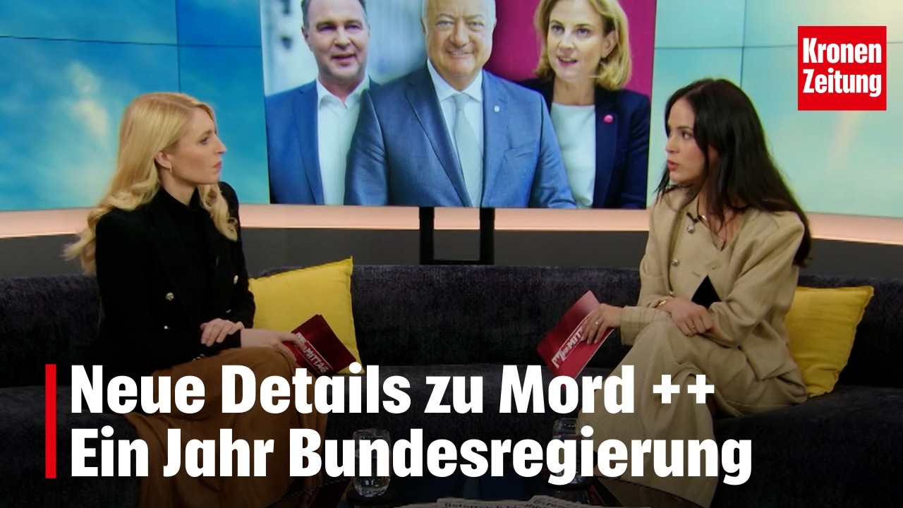 Neue Details zu Mord ++ Ein Jahr Bundesregierung | 