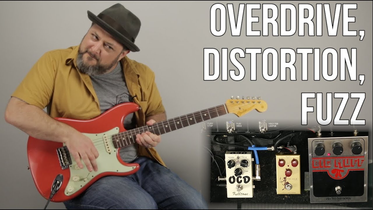 Овердрайв, дисторшн, фузз: в чём разница? Marty Music Gear Thursday