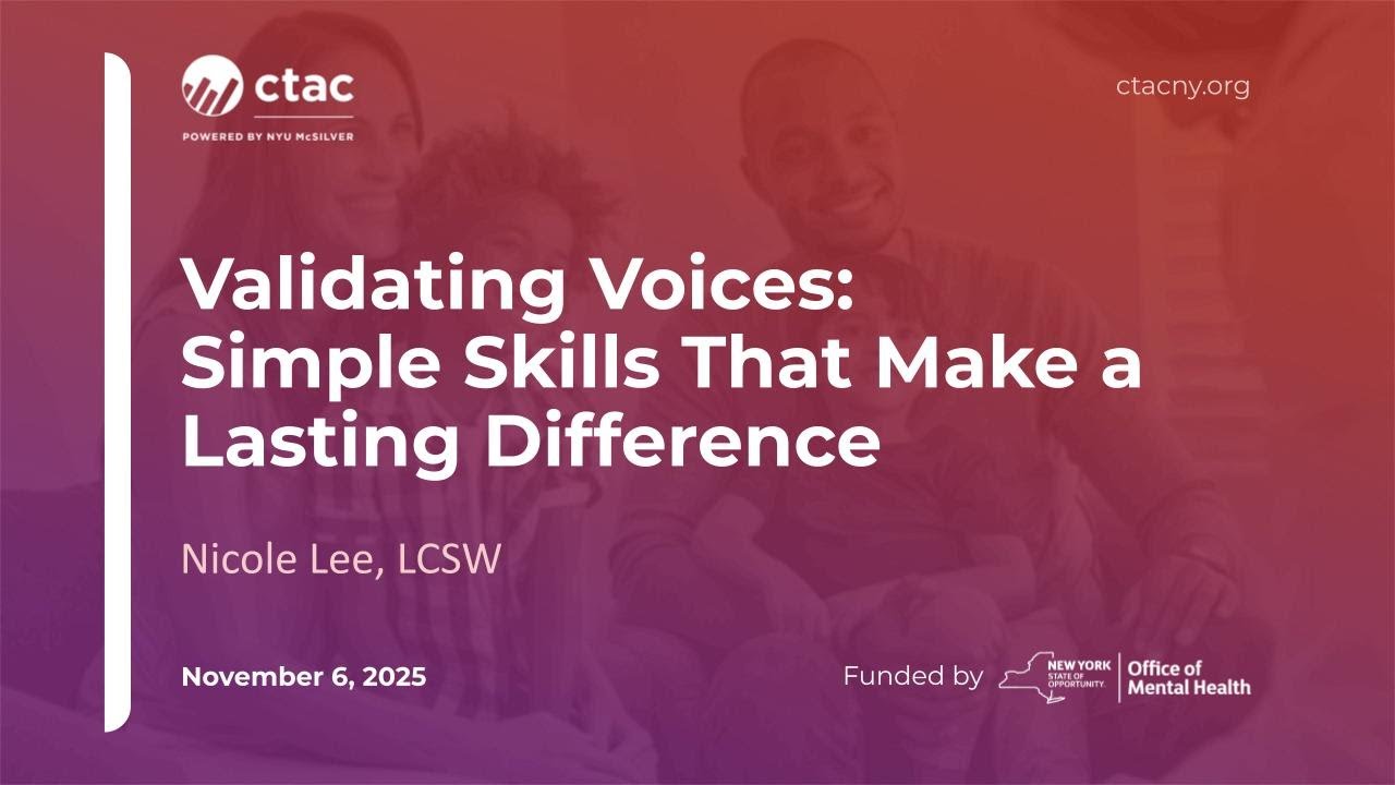 Validating Voices: Simple Skills That Make a Lasting Difference