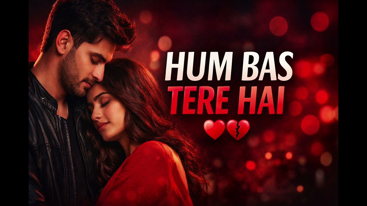 Hum Bas Tere Hai ❤️ | Romantic Love Song | Heart Touching Status | Full Screen Video