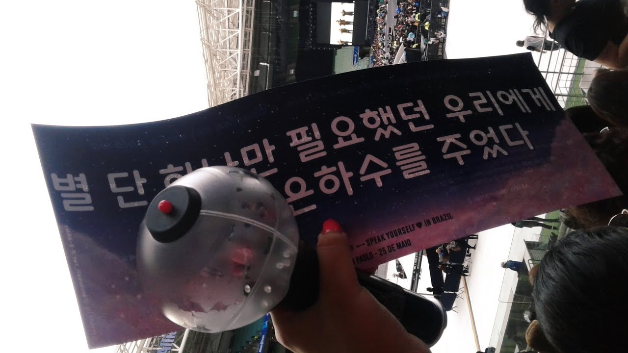 no show do bangtan #speakyourself