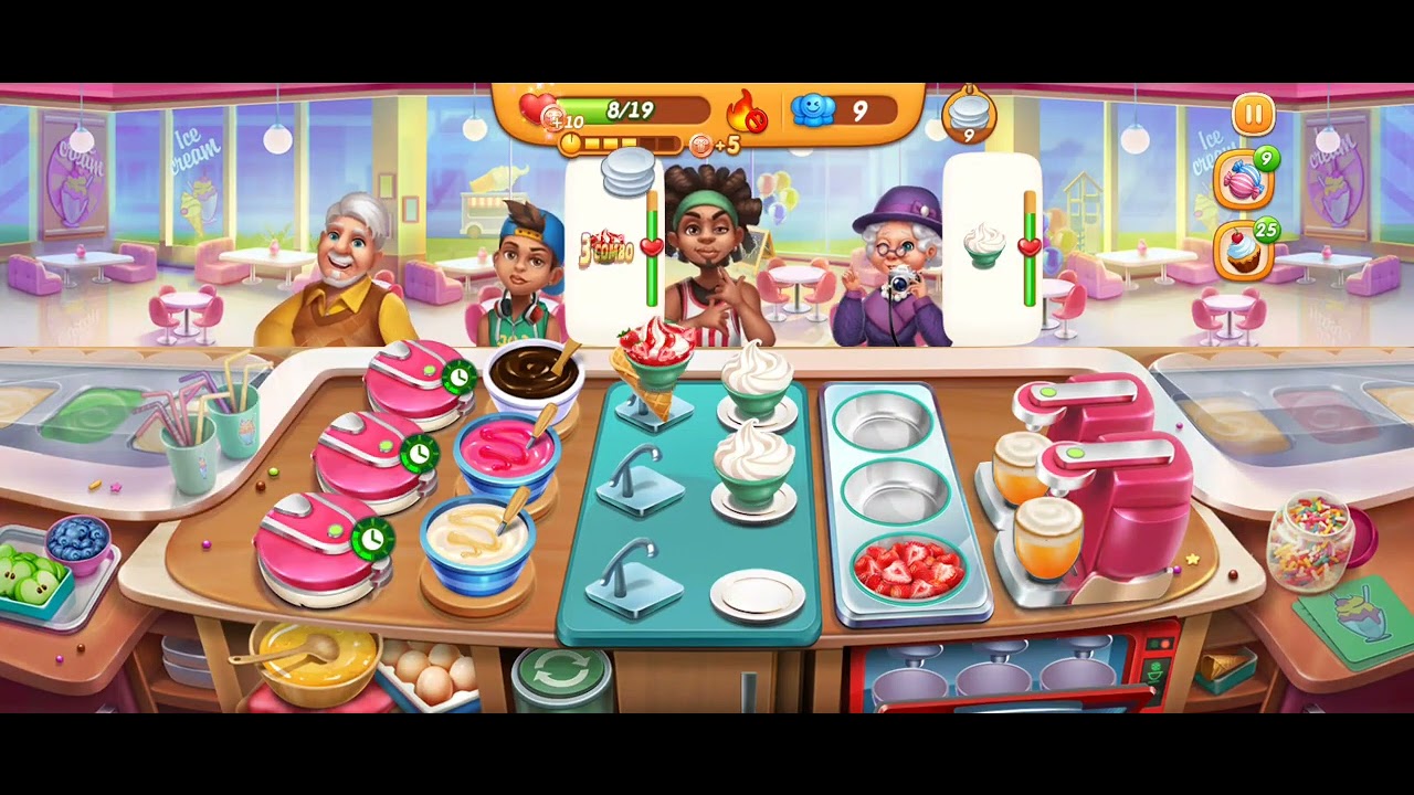 Ice cream shop #cookingcity #season2 
