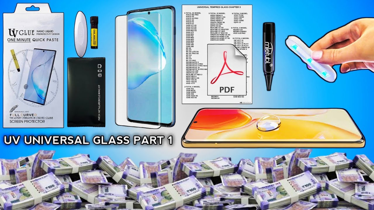 UV Universal glass list Part 1