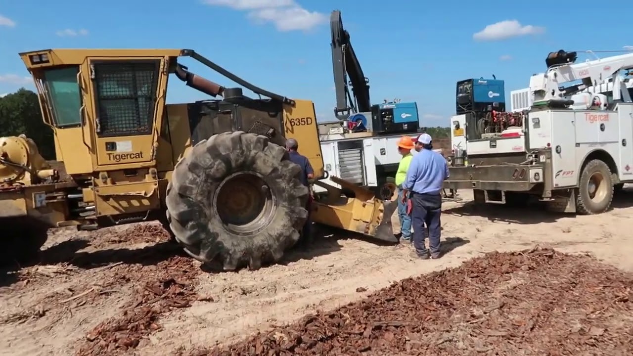 3 machines broke down & a new service truck
