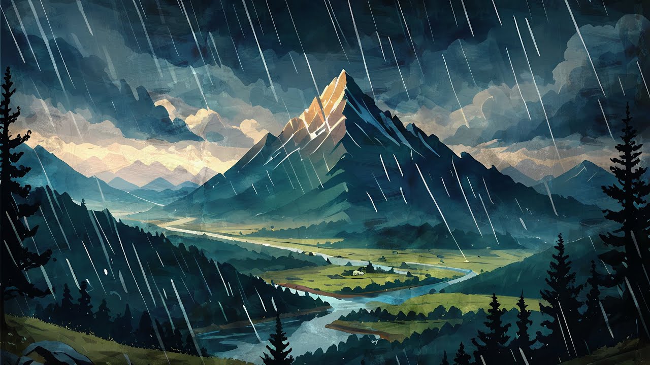 Rainy Days In The Island of La Hermita [Lofi Hip Hop / Jazzhop / Chillhop Mix] #01