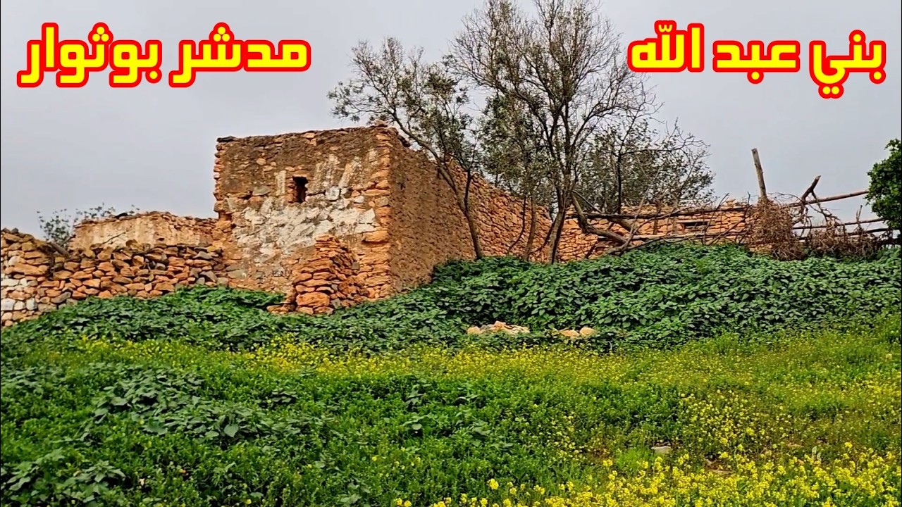 رحلة إلى مدشر بوثوار الواقع في منطقة بني عبد الله بجبال بني يزناسن