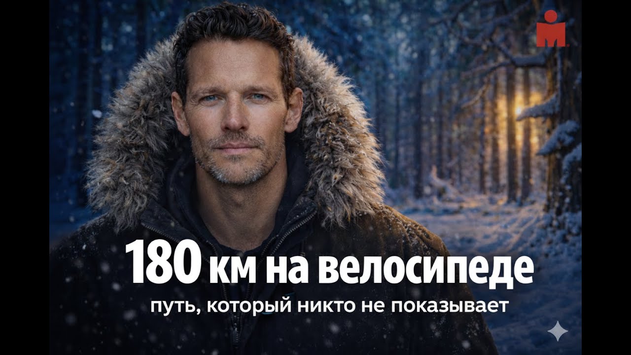 180 км на велосипеде  путь, который никто не показывает