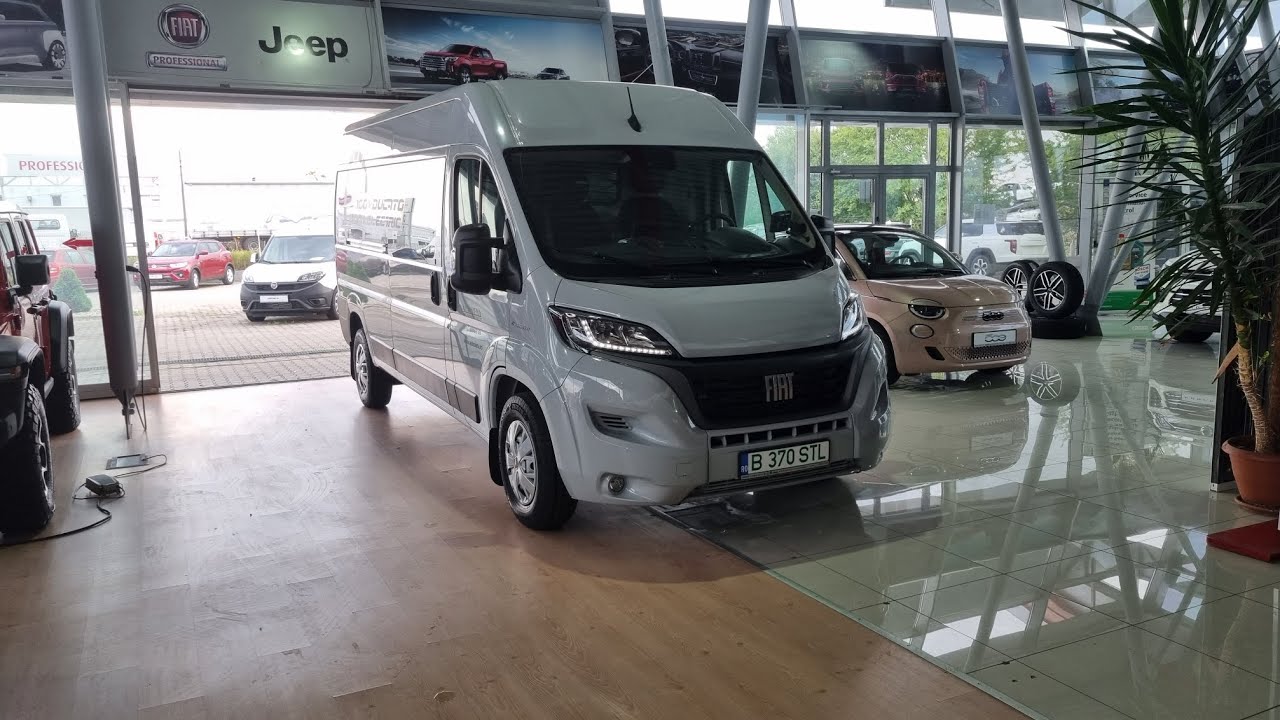 Fiat e-Ducato 505 BEV 79kWh- 122CP 280Nm - Van L4H2 13mc - Culoare 676 Grigio Expedition - AutoSiena