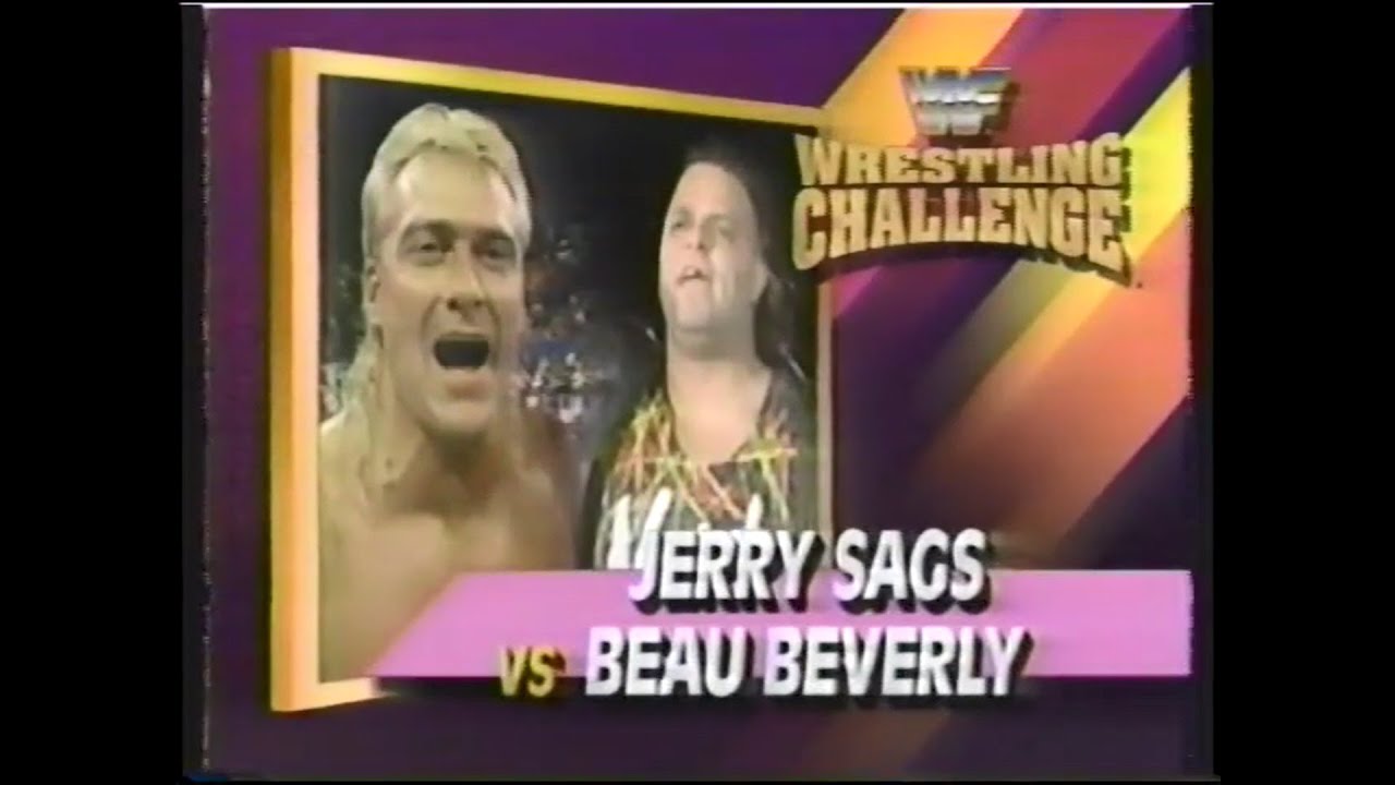 Jerry Sags vs Beau Beverly   Wrestling Challenge Nov 22nd, 1992
