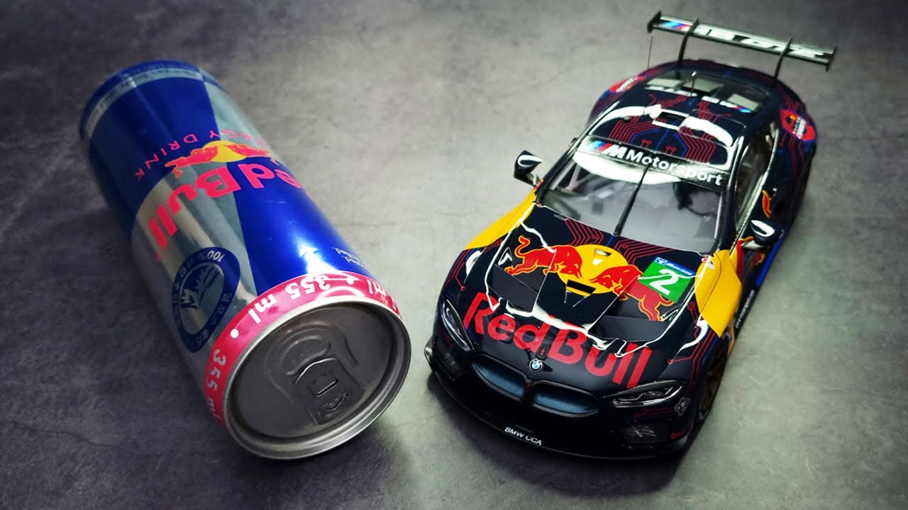 Building Red Bull RACING M8 GTE  NuNu 1/24 Scale Model - iRacing sebring 2020 Winner
