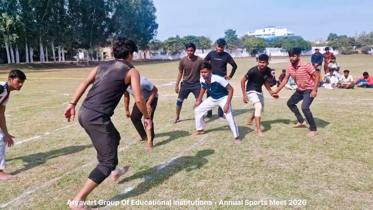 Kabddi Game Champions Annual Sports Meet 2026 at Aryavart Group Of Educational Institutions Lko 