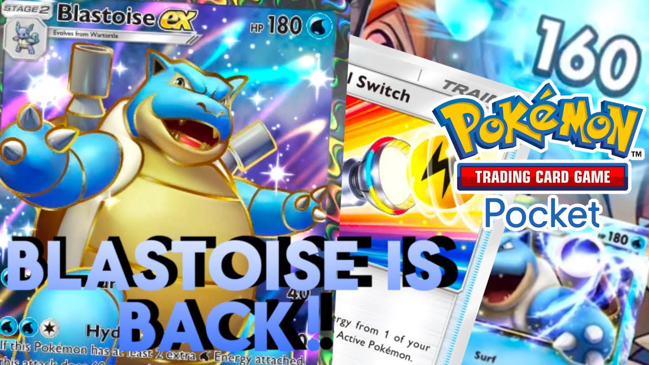 BLASTOISE EX IS BACK—AND STRONGER THAN EVER! | Pokemon TCG Pocket