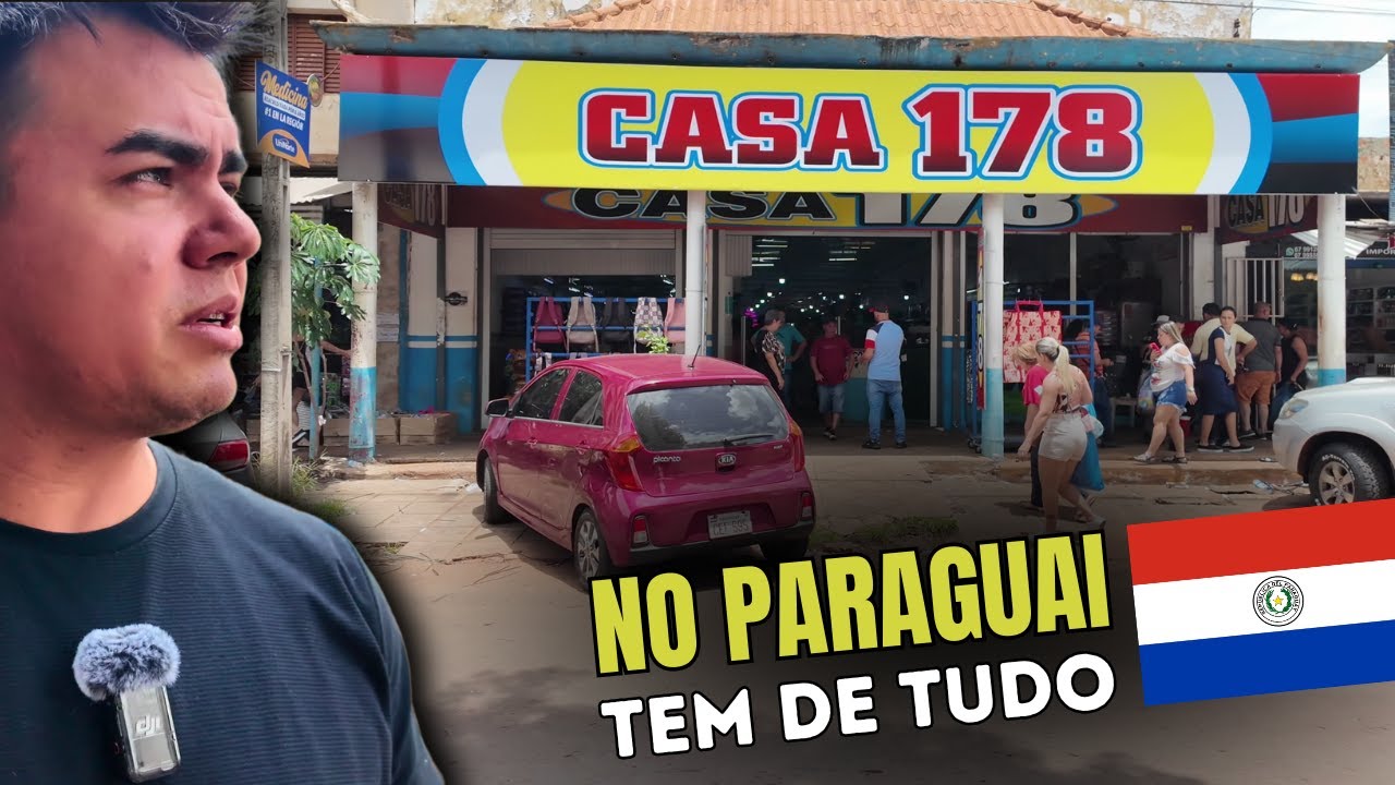 LOJA 178 PARTE 1 de 3 NO PARAGUAI tem de TUDO nessa LOJA