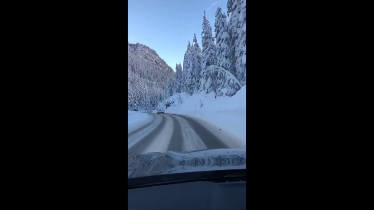 Nevicata in Alta Badia, San Cassiano e Corvara