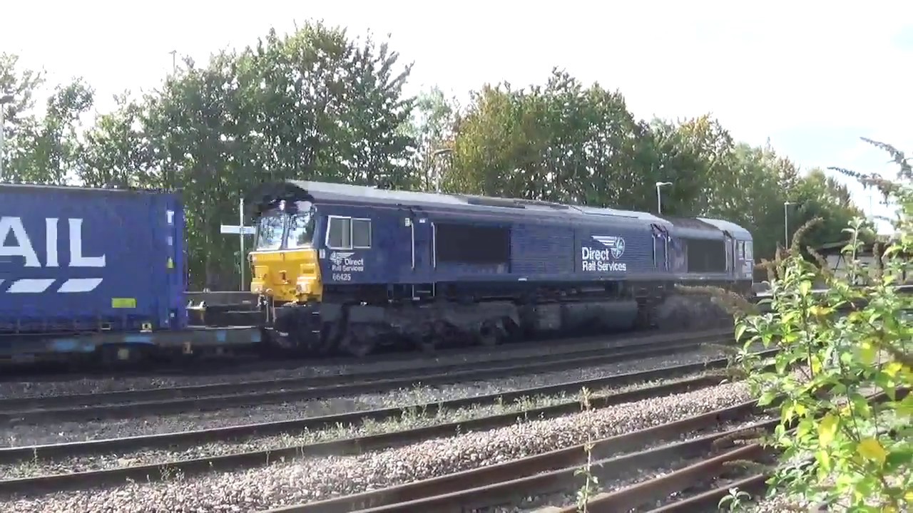 DRS 66425 ON TESCO EXPRESS AT GLOUCESTER 260917