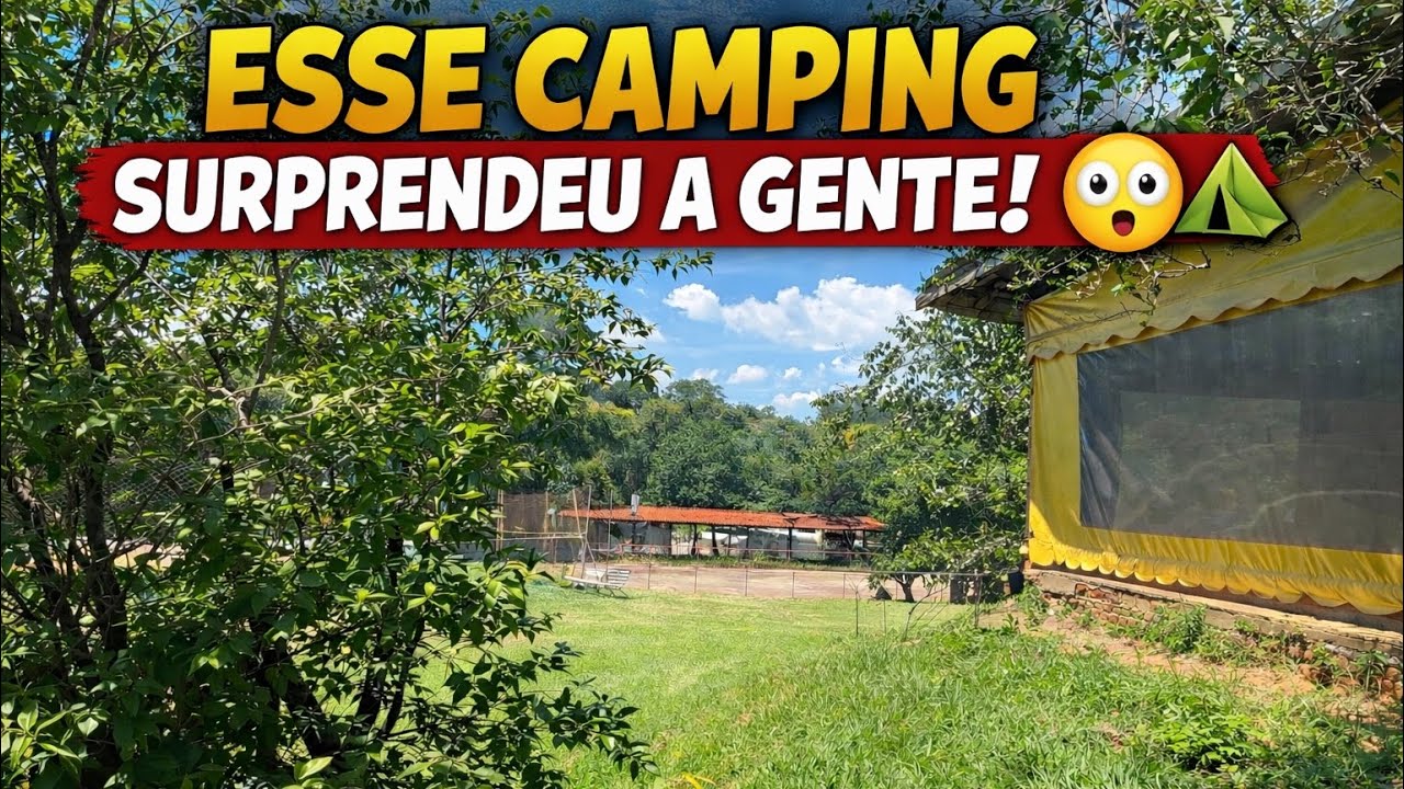 Venha conferir esse camping que entregou tudo ! Me surpreendeu 