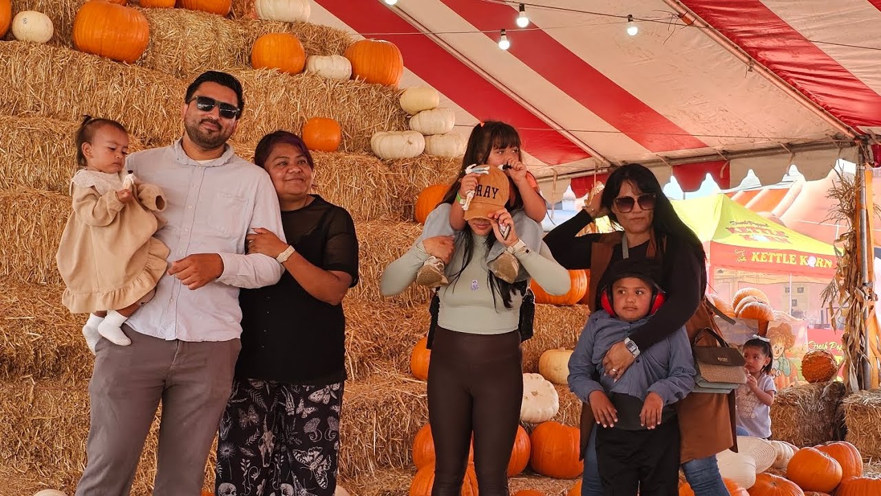Fuimos a un Pumpkin patch 