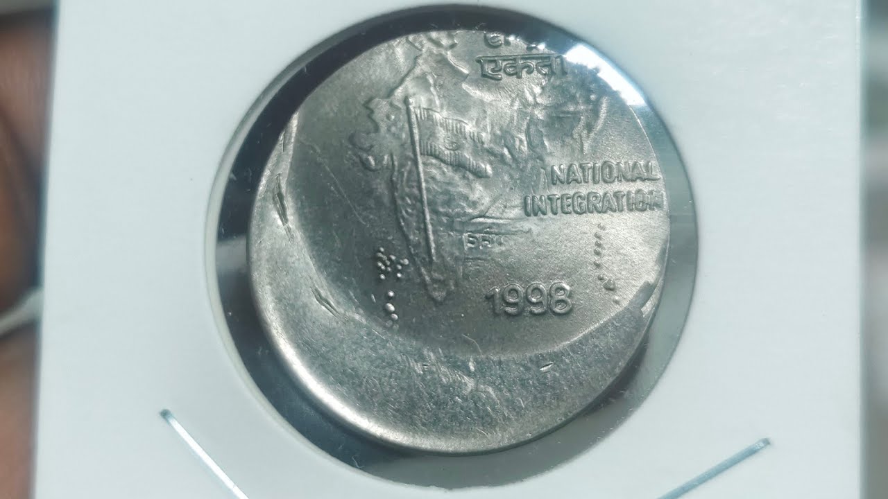 2RS huge shifting error coin bunc condition..... signature coin collection #coincollection 