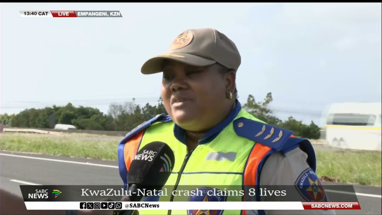 KwaZulu-Natal crash claims 8 lives  - Mlondi Radebe reports