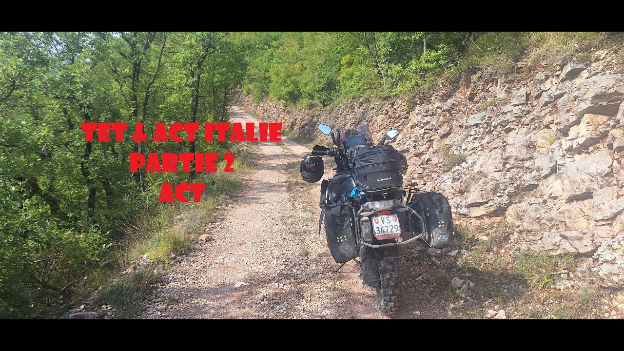 ACT Italie – Partie 2 : des pistes de folie à travers les montagnes italiennes 🏍️🇮🇹