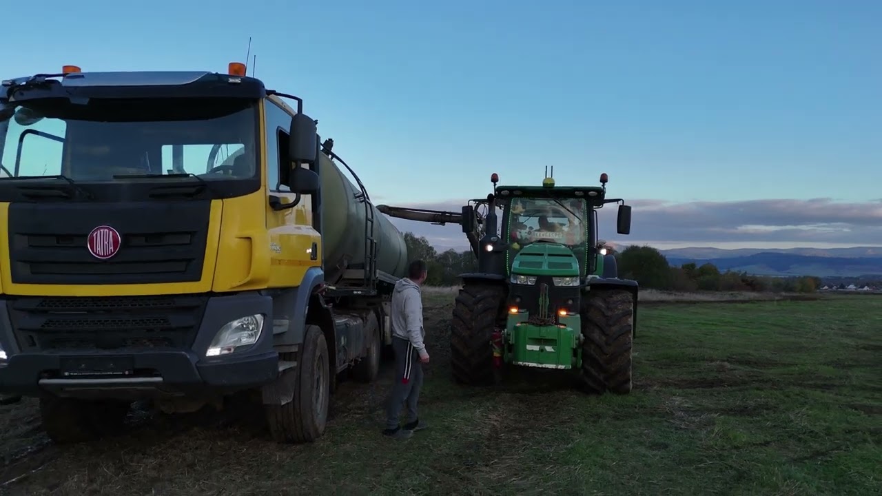 Slurry aplication. Není guvno, není úroda pod Tatrami. 