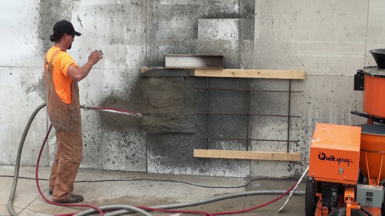 SikaCrete® 213F : Mixer and Pump to Spray Fire Resistant Material