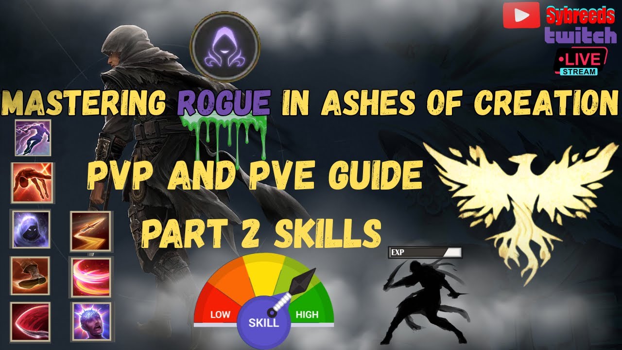 Mastering Rogue in Ashes of Creation PvP and PvE Guide Part 2 SKILLS