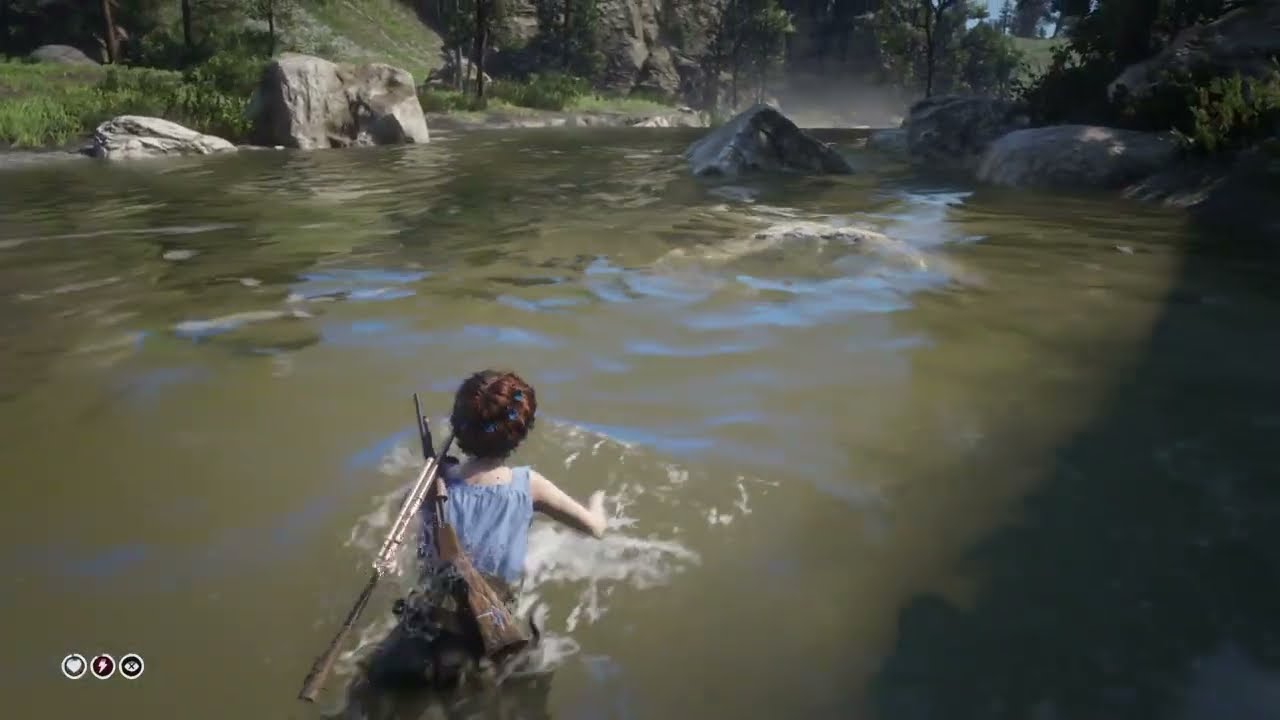 Red Dead Romance: Lovers Leap to Valentine Day Swim