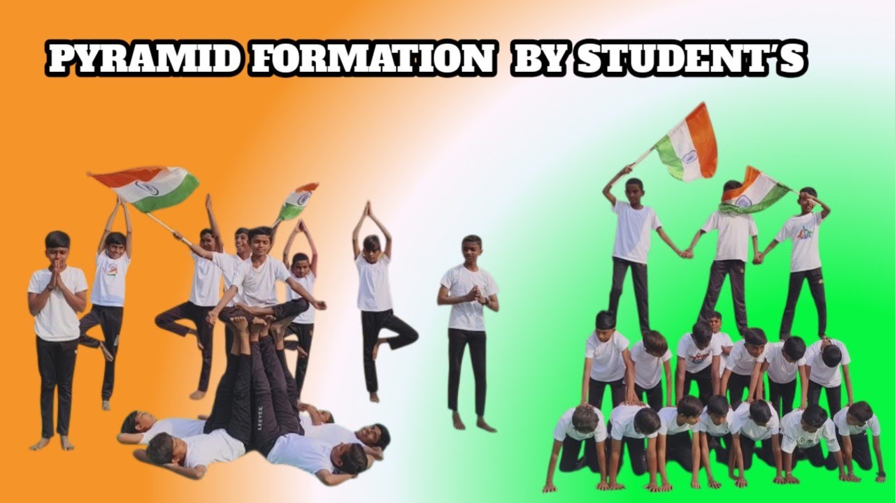 || Pyramid || Formation By Students || Devdi Primary school || 2026 || Republic Day || 