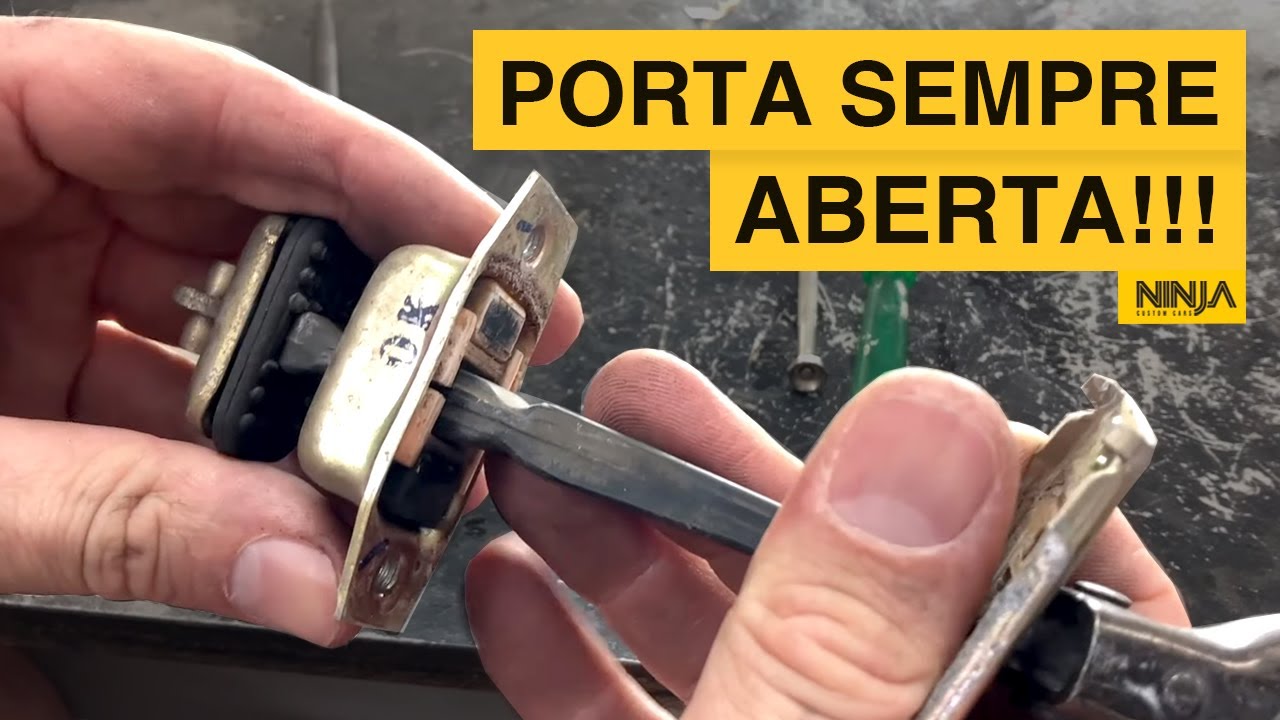 COMO ARRUMAR o LIMITADOR DE PORTA DO CARRO
