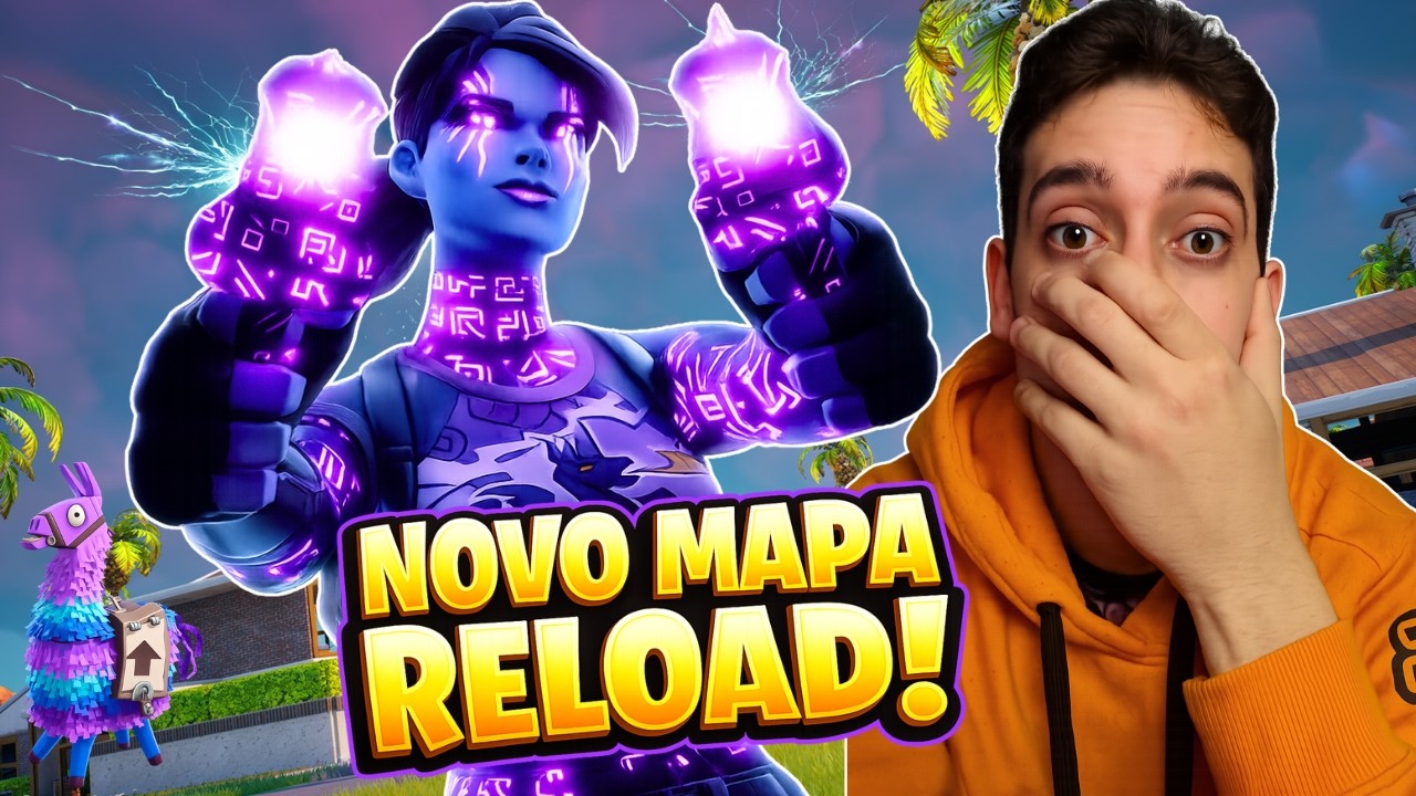 NOVO MAPA RELOAD NO FORTNITE ... NO QUE EU ERREI?? 😱🔥
