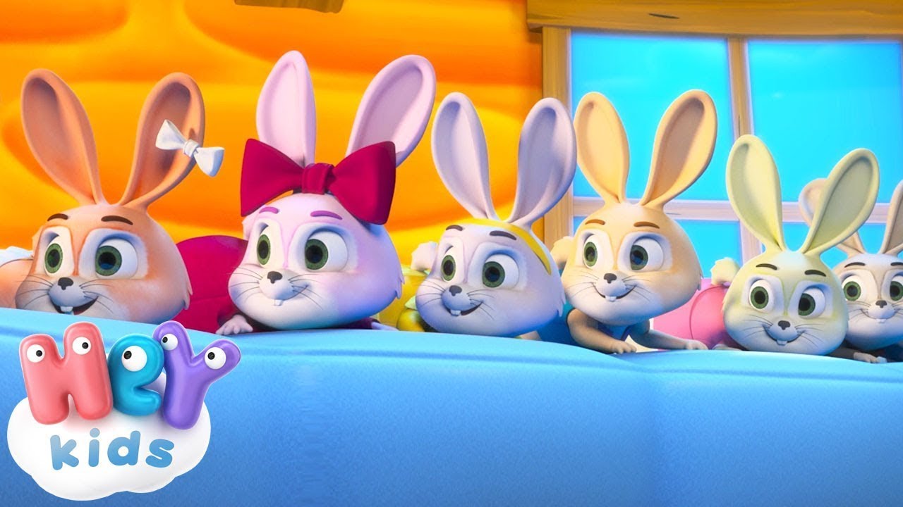 Ti i en seng 🐰 Barnerim for sm&aring;barn p&aring; norsk - HeyKids