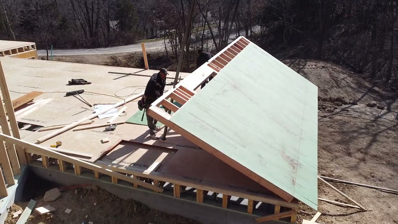 Main Floor Framing starts