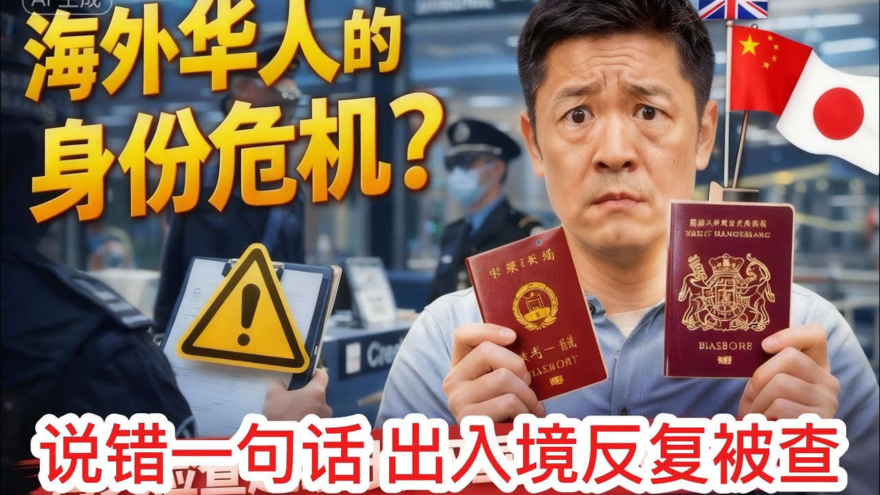 回国房子没卖掉｜吓得半死｜办证件时随口一句话｜后来每次过海关心惊肉跳｜给所有海外人士提个醒儿