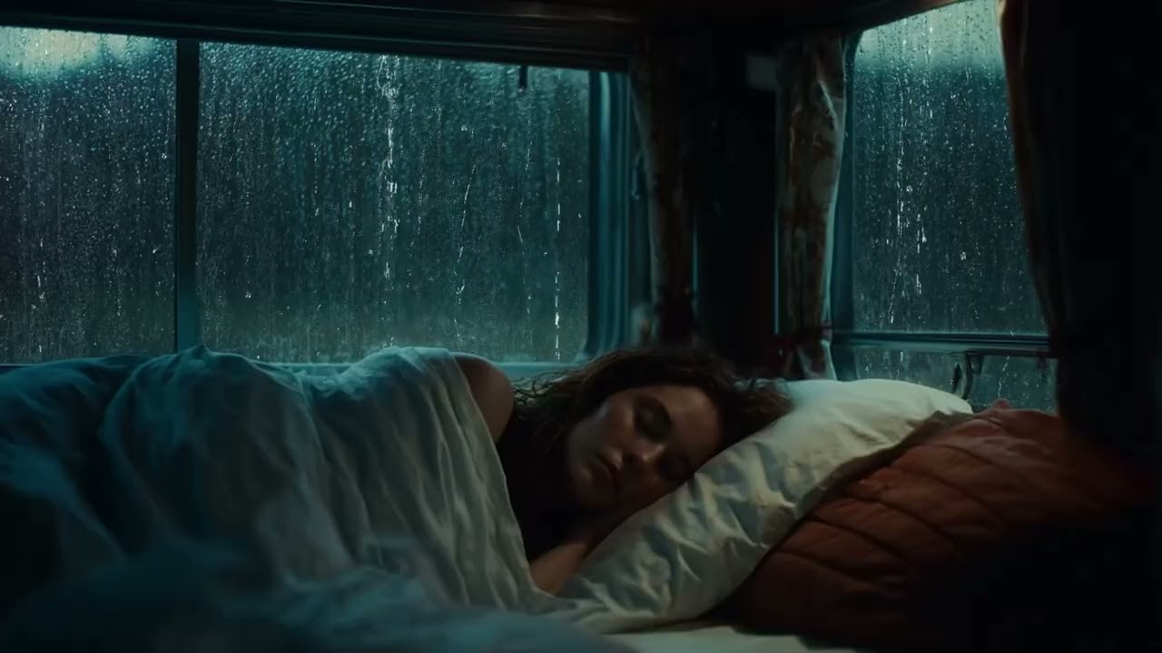 Cozy Car Rain Sounds for Sleep | Heavy Rain & Thunderstorm for Deep Relaxation and Stress Relief