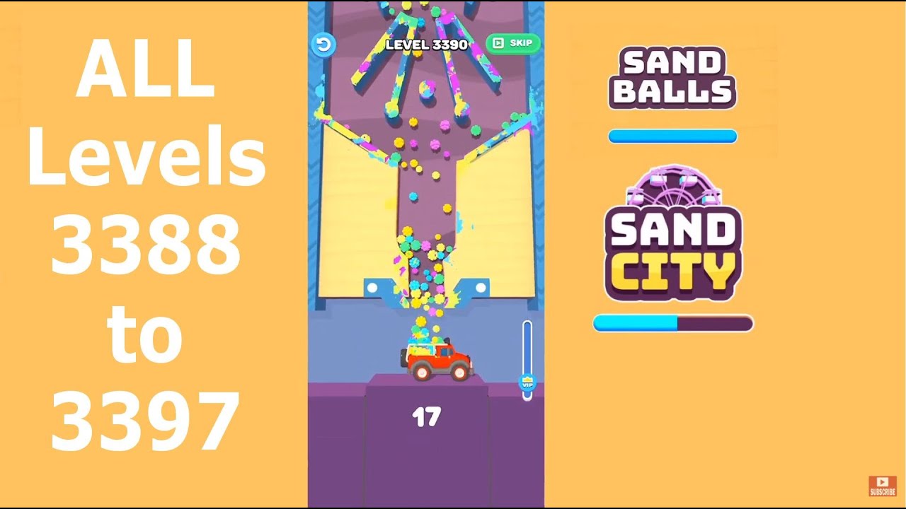 Sand Balls ALL Levels 3388 to 3397 | SayGames