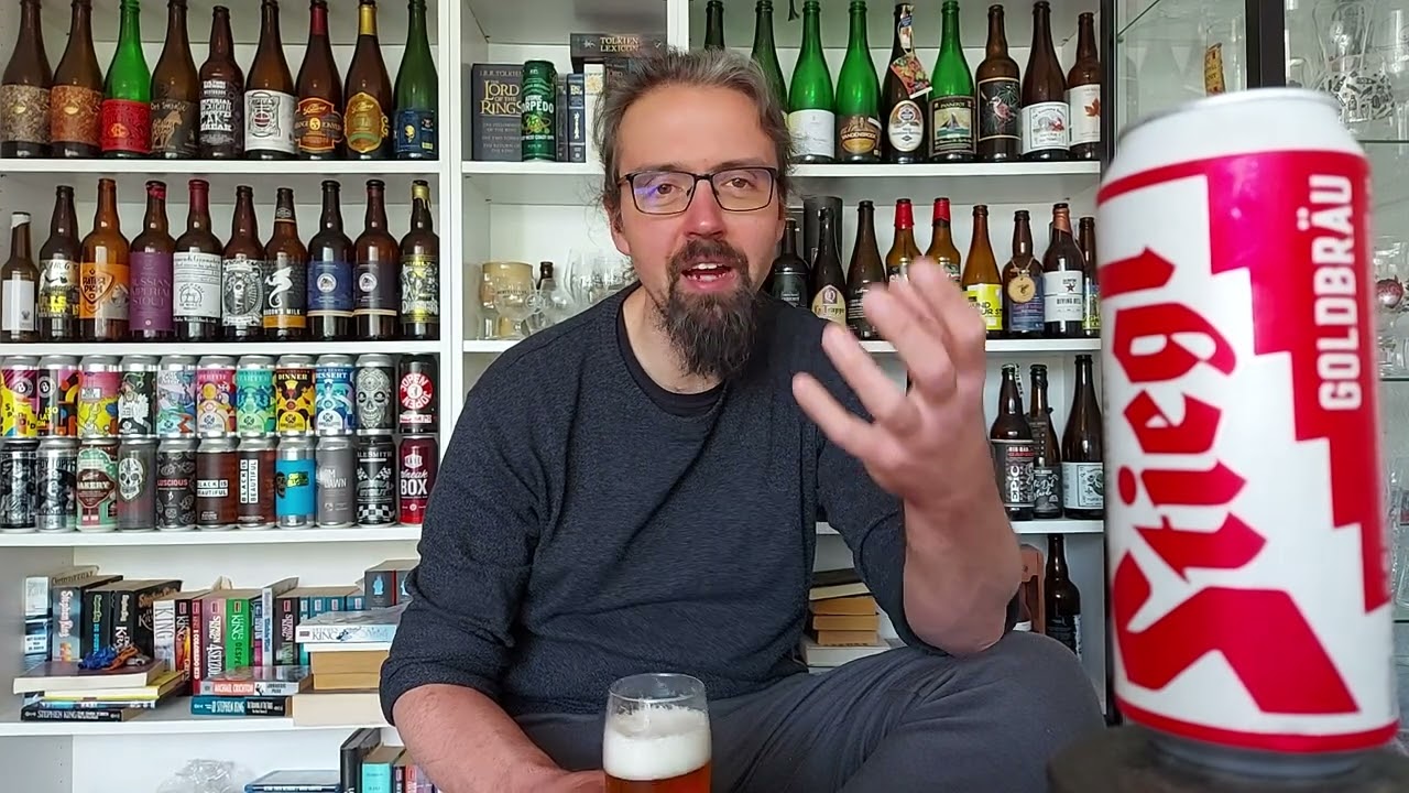 Thomas Opent Stieglbrauerei zu Salzburg STIEGL GOLDBRAU Helles Lager Review #910